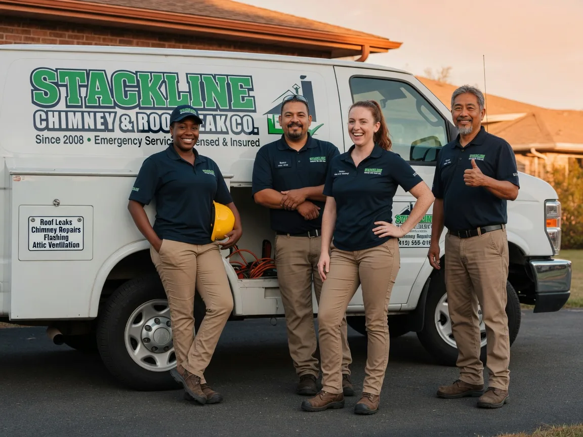 Chimney flashing repair company in Powdersville, SC